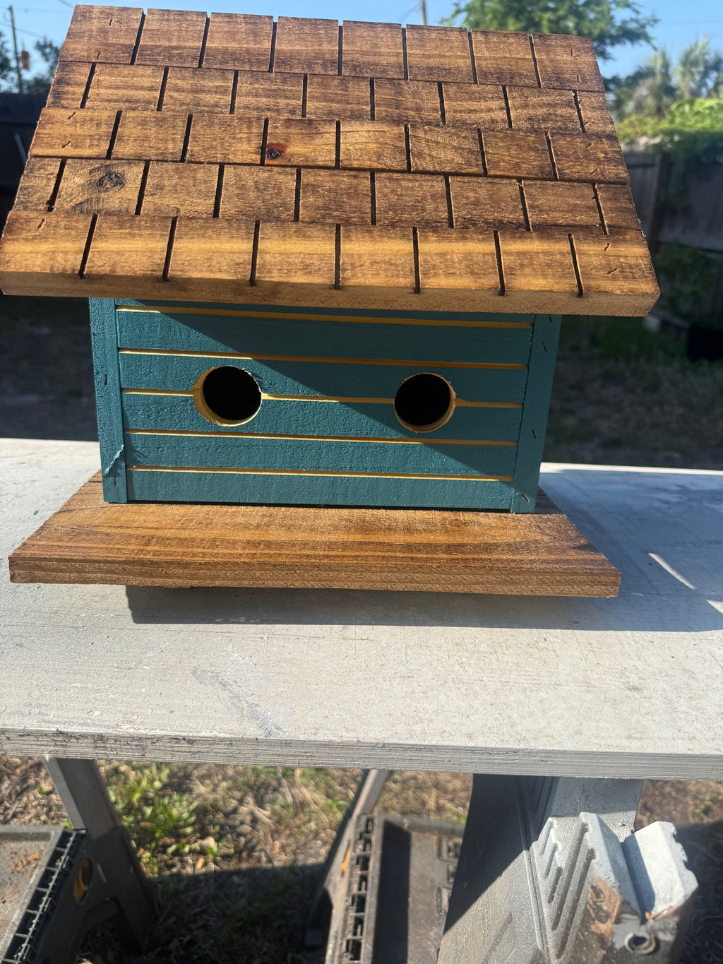 Handmade Martin Birdhouse