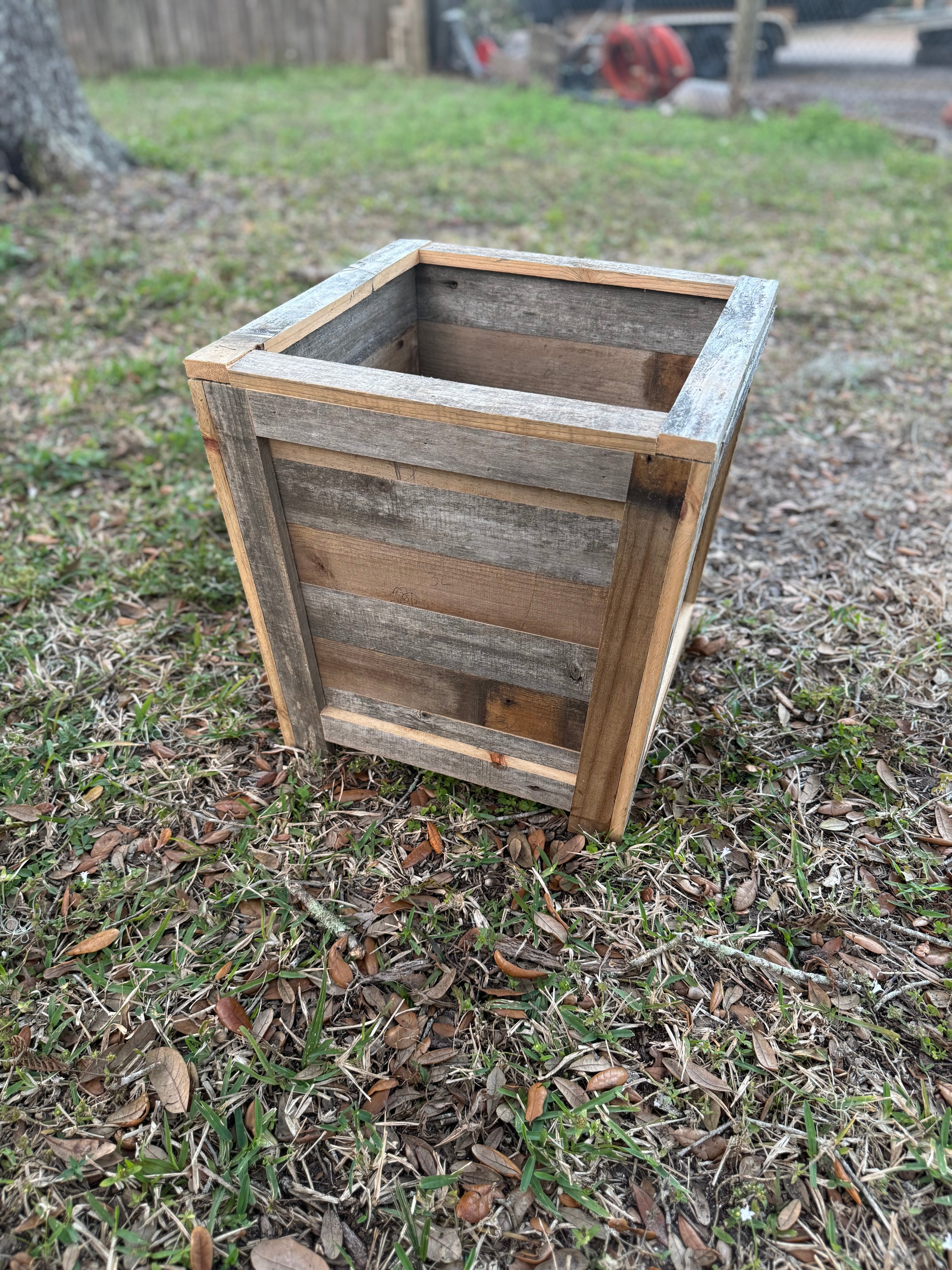 Handmade Tapered Planter Boxes