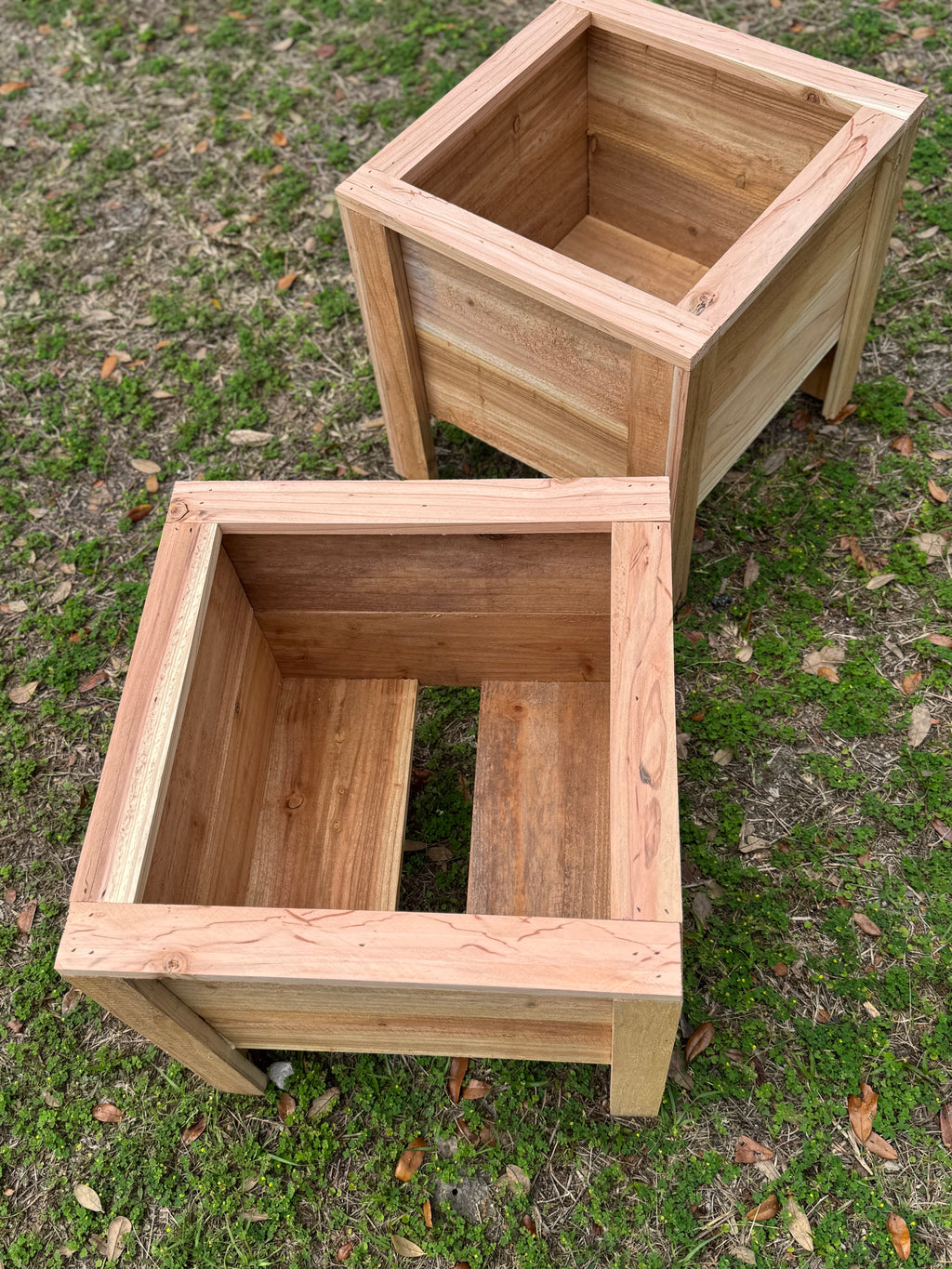 Handmade Cedar Planter Boxes