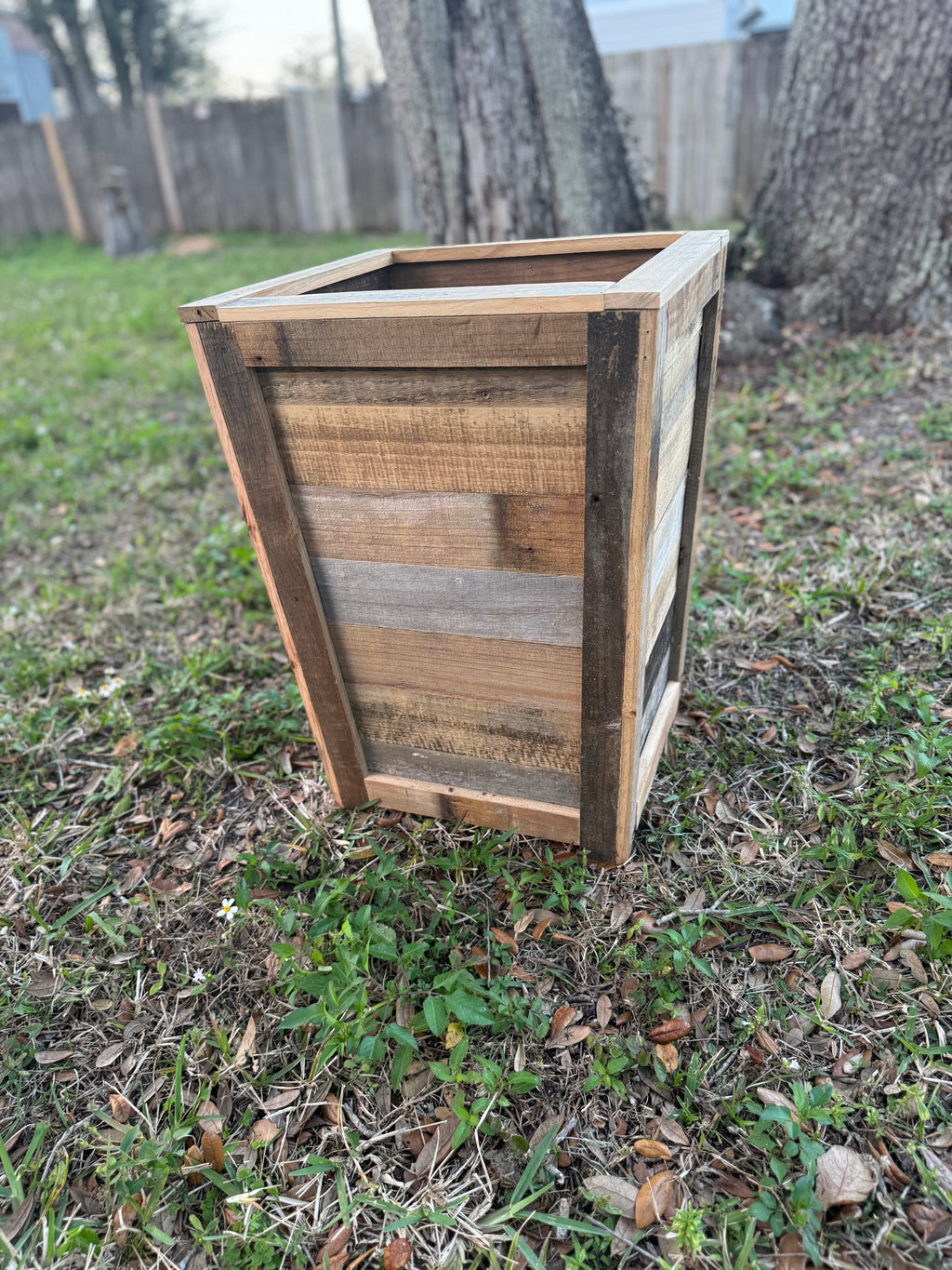 Handmade Tapered Planter Boxes