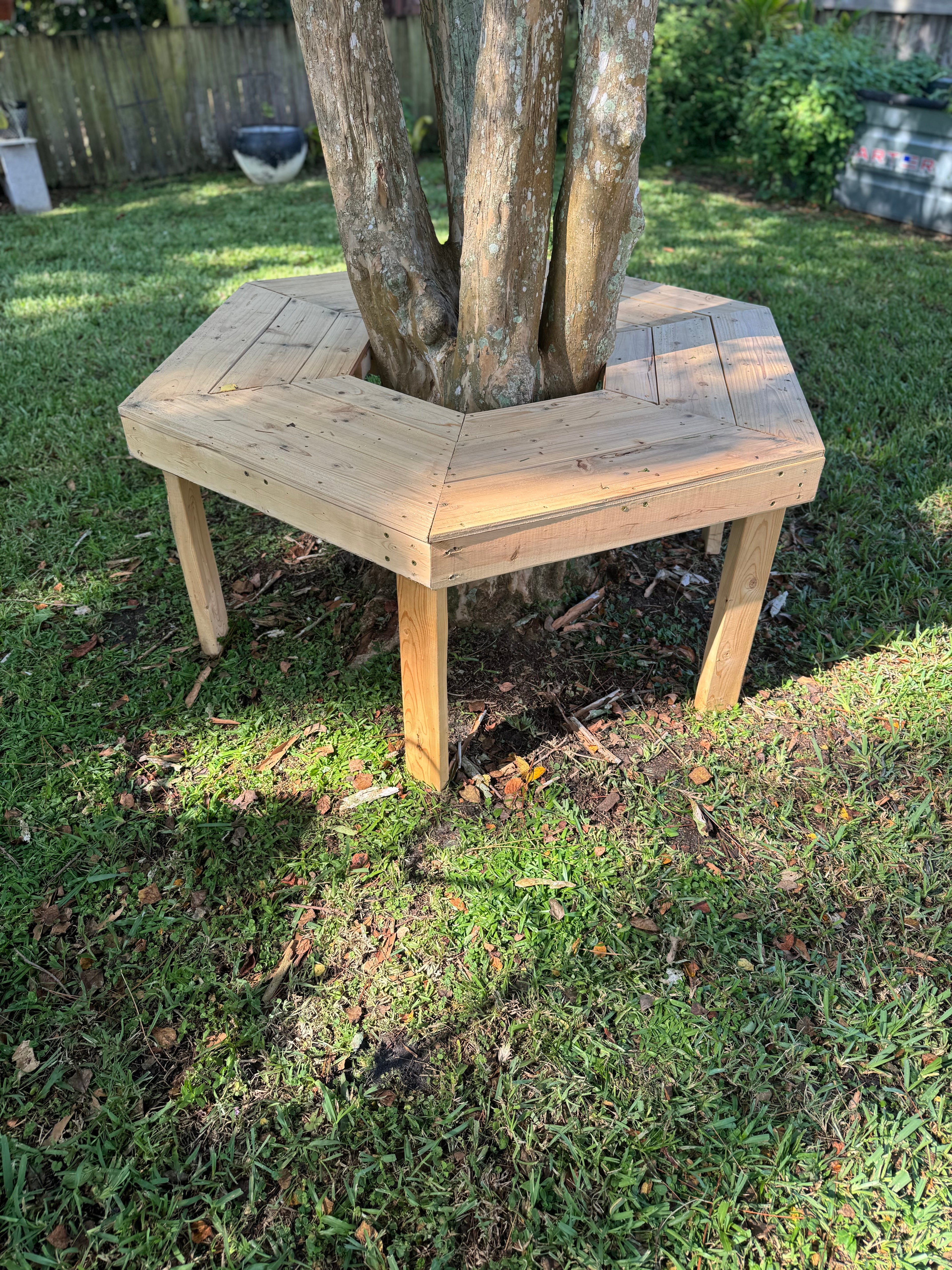 Custom Tree Bench/Table