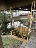 Mini Porch Swing Planter/Feeder
