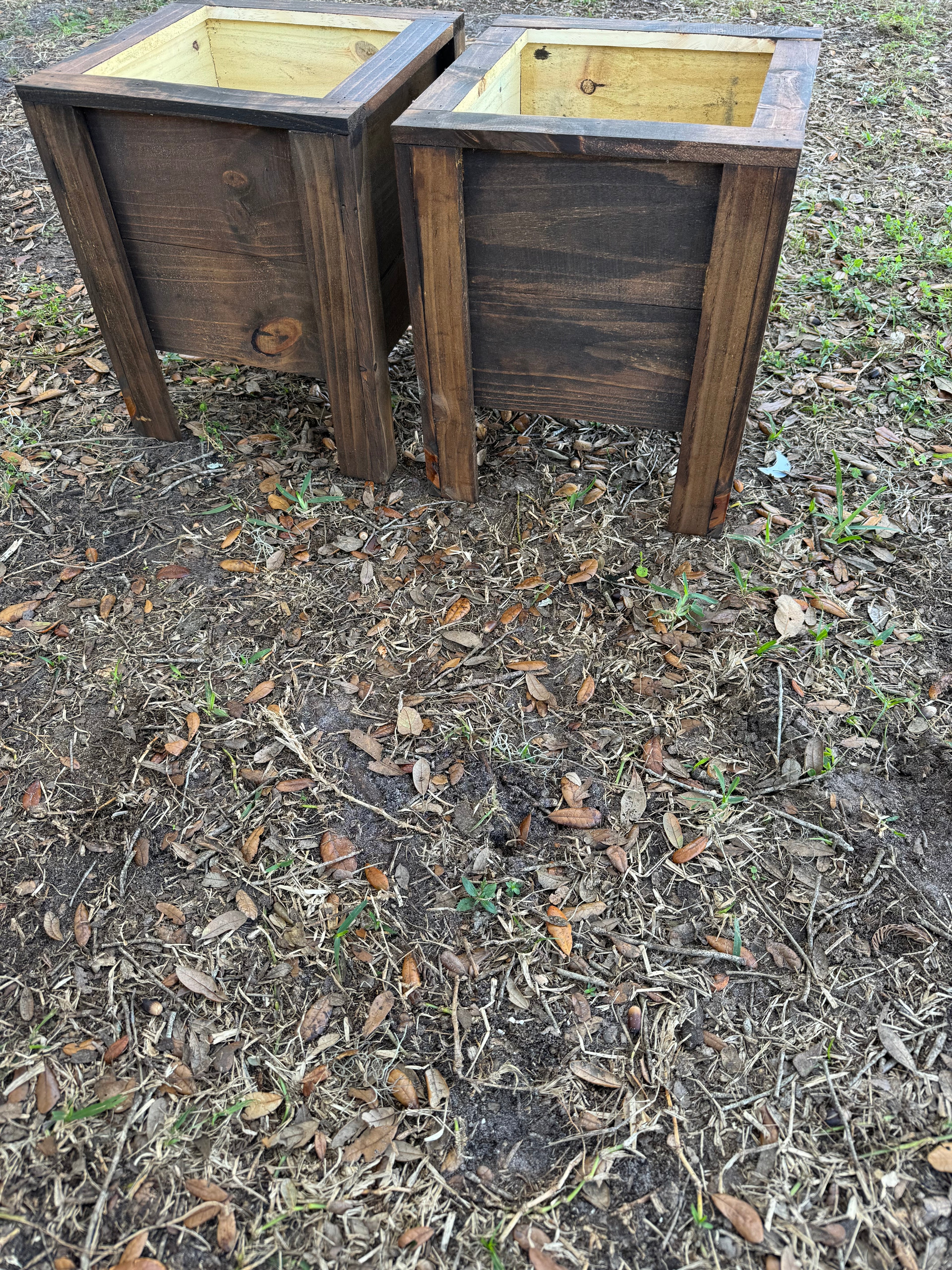Handmade Cedar Planter Boxes