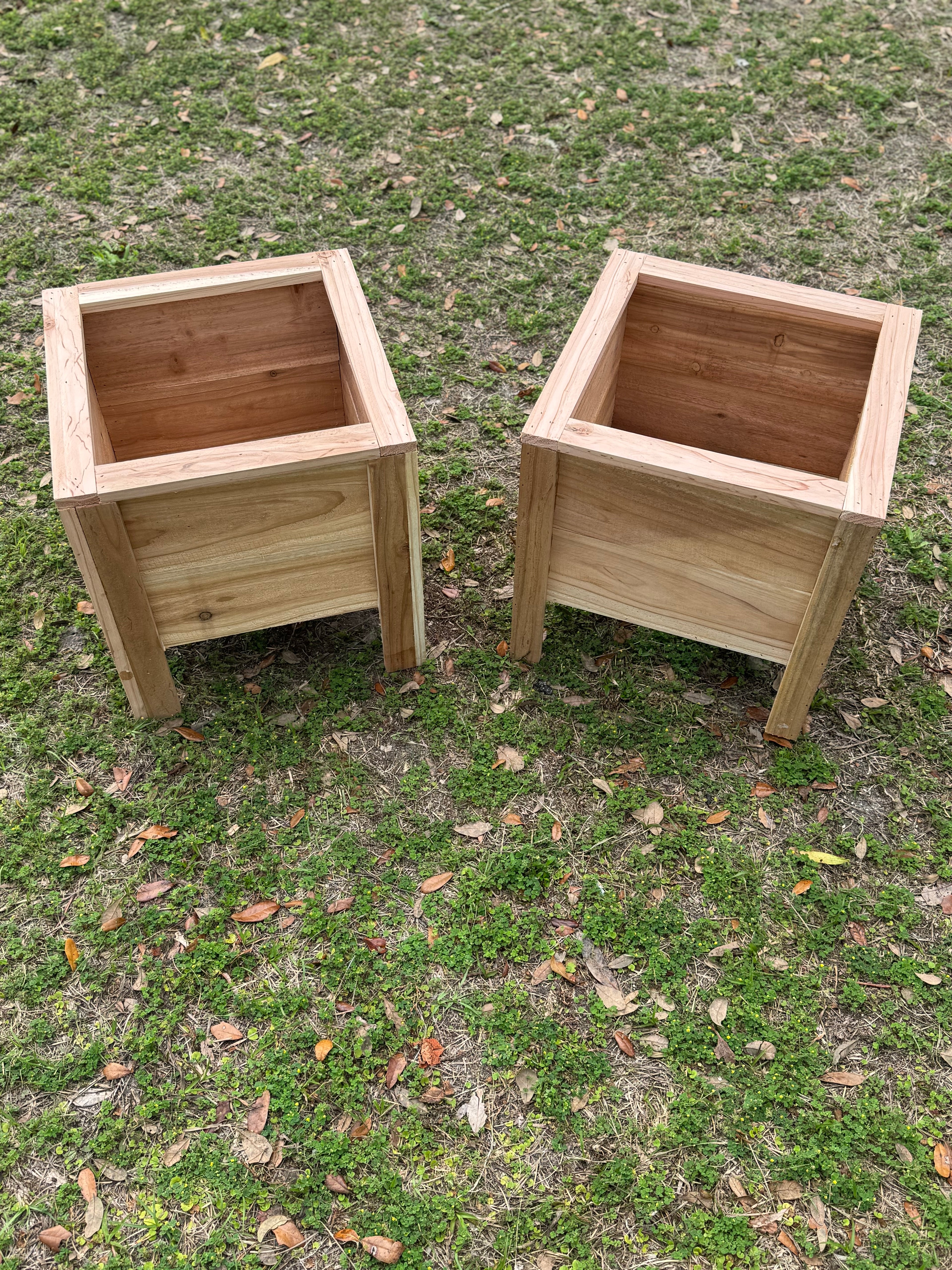 Handmade Cedar Planter Boxes