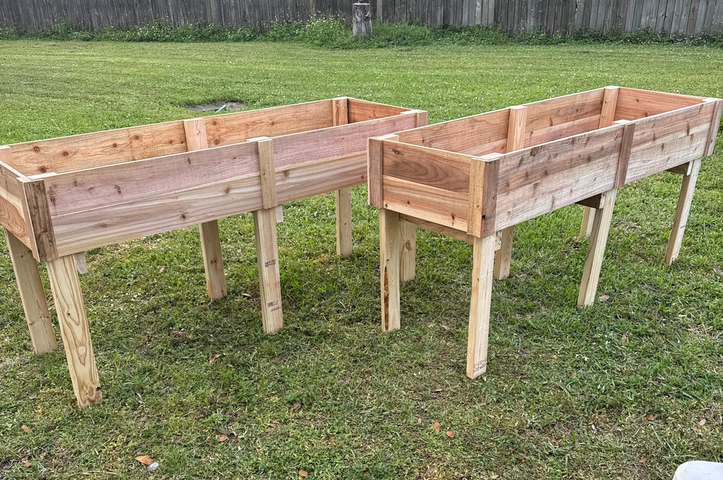 Elevated Raised Garden Bed